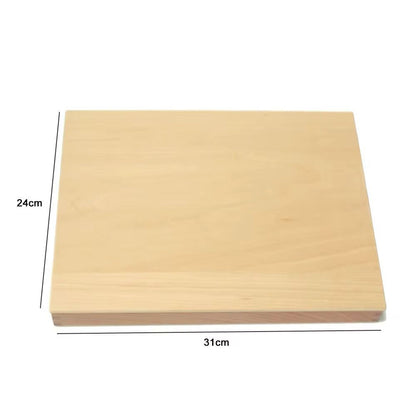 Wooden storage box for Montessori zoology control cards keeping animal classification materials organized