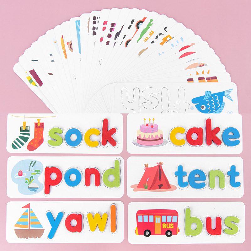 Spelling and Word Building Set – Lowercase Alphabet Matching and Language Development